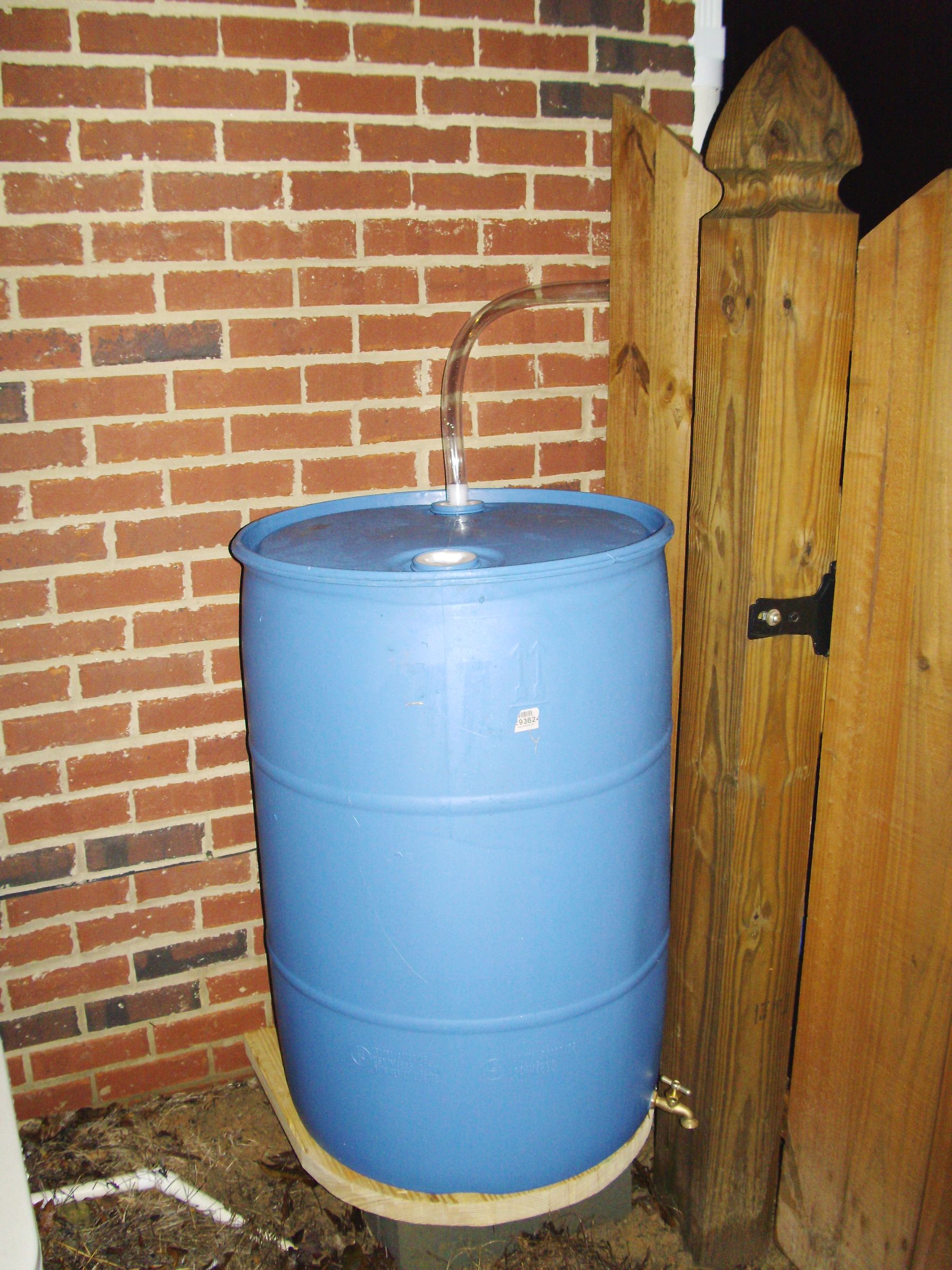 Easy Rain Barrel