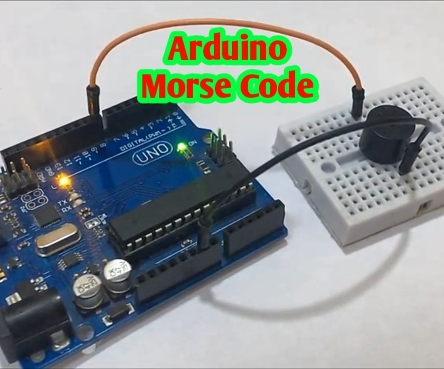Arduino Morse Code Generator | SOS Morse Code Arduino