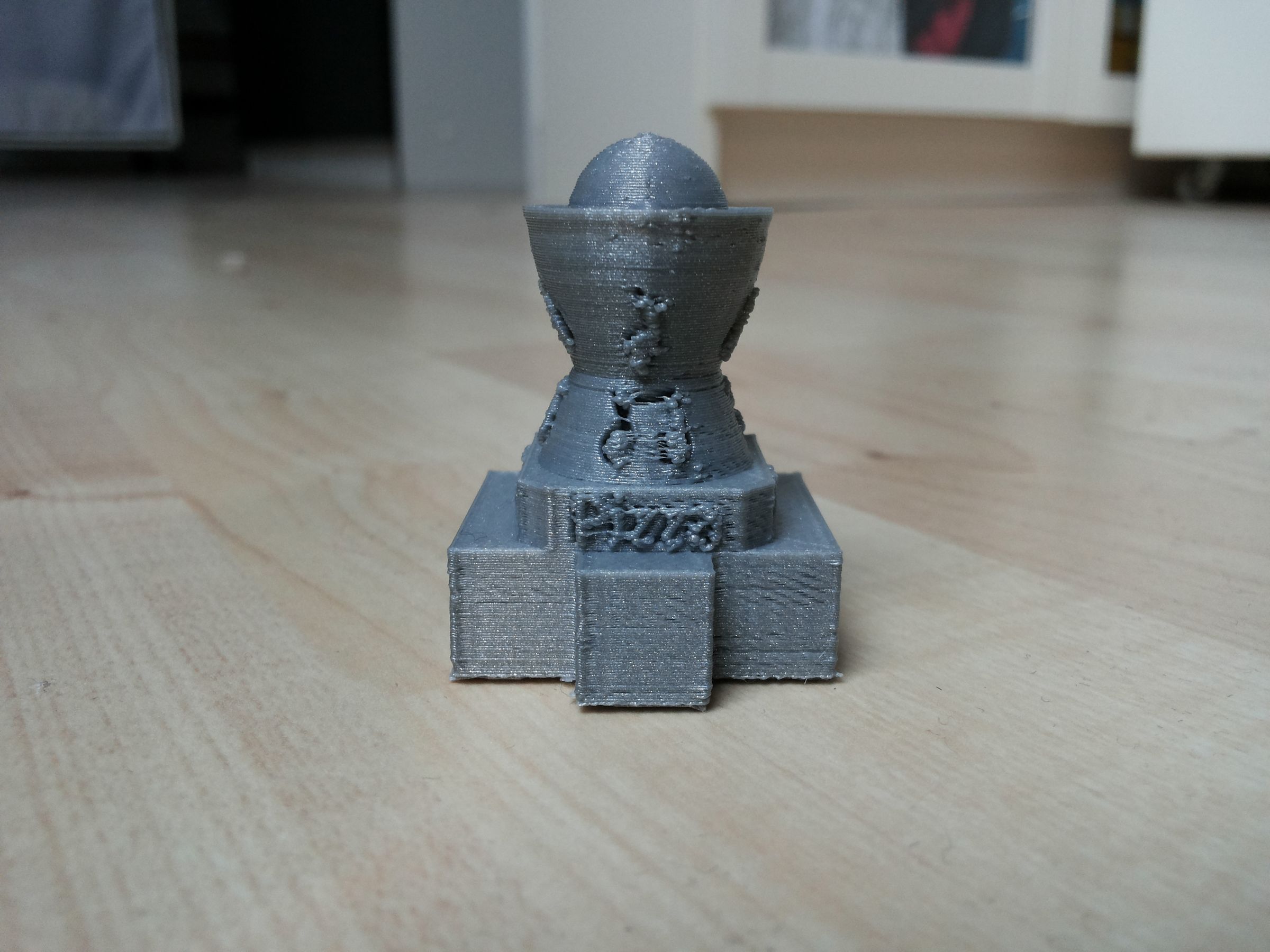 3D-printed Chess Piece (Pawn)