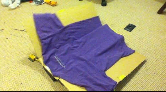 Cardboard Robot Laundry Folder!