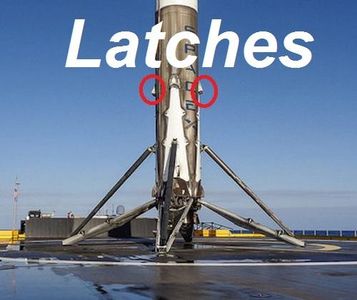 How the Legs of Falcon 9 Work Vs What I Need for My Rocket Drone