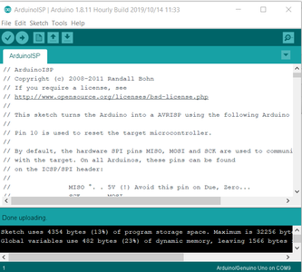 How to Upload C Code to ِAVR Using Arduino Uno As Programmer : 6 Steps ...