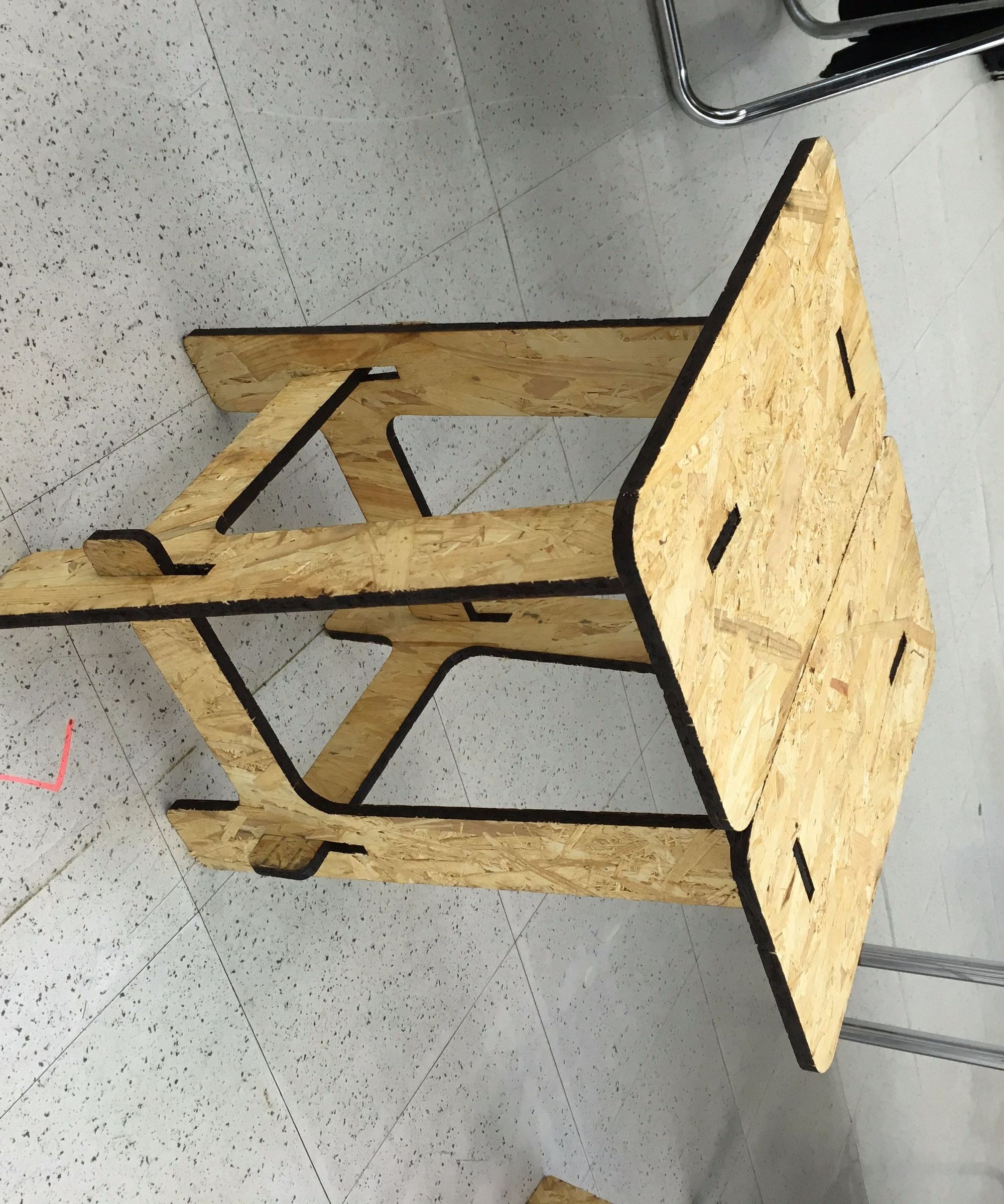 OSB stool