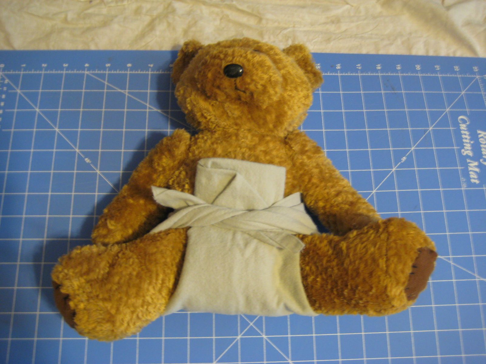 Origami diaper fold