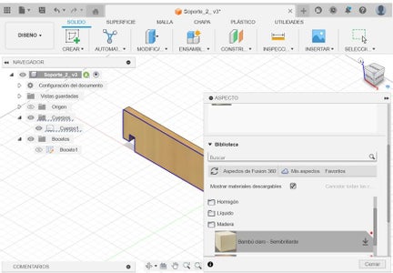 Cambiar Aspecto Del Modelo Del Soporte 2