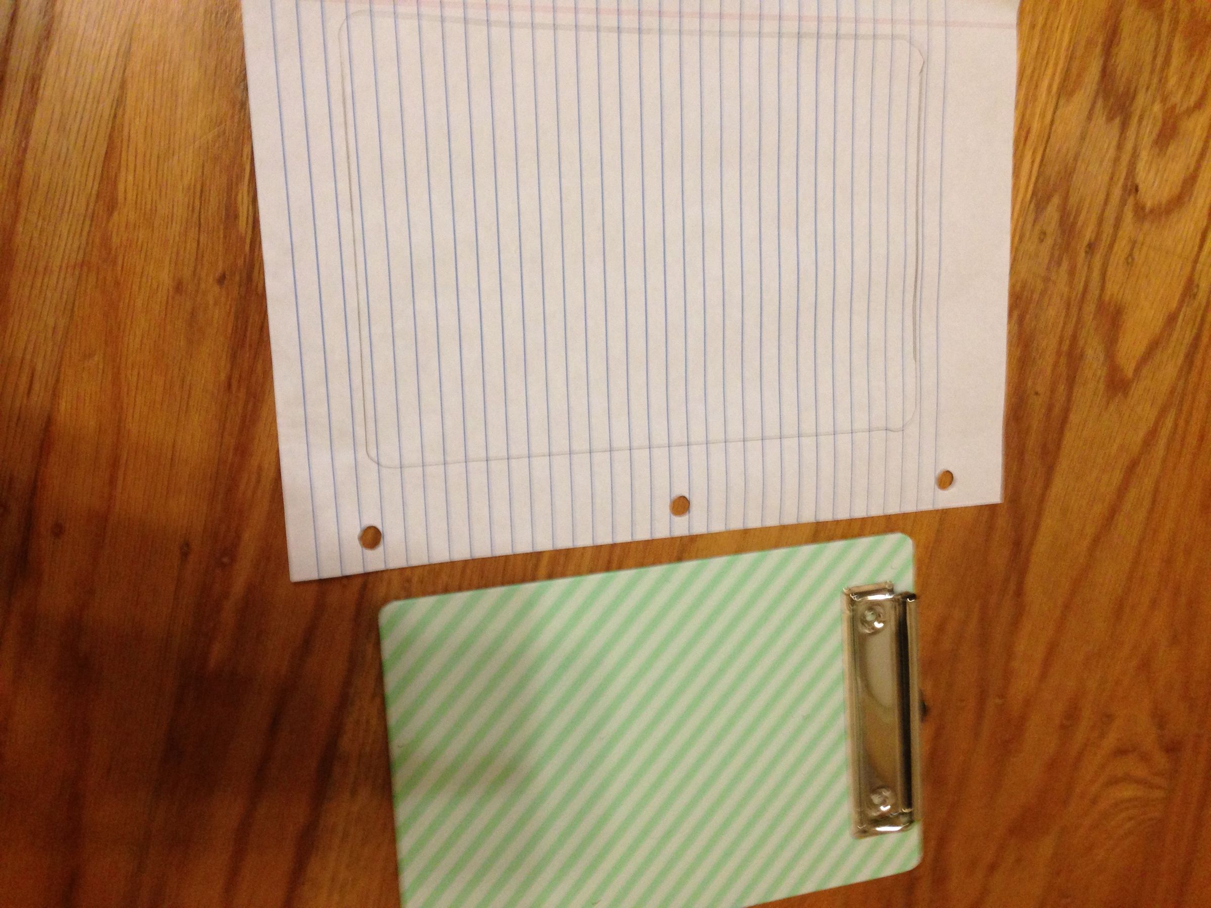 Decorated Mini Clipboard Whiteboard 7 Steps (with Pictures