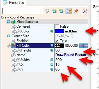 In Visuino Set Components