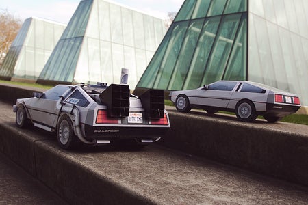 DeLorean BTTF Inspired Papercraft