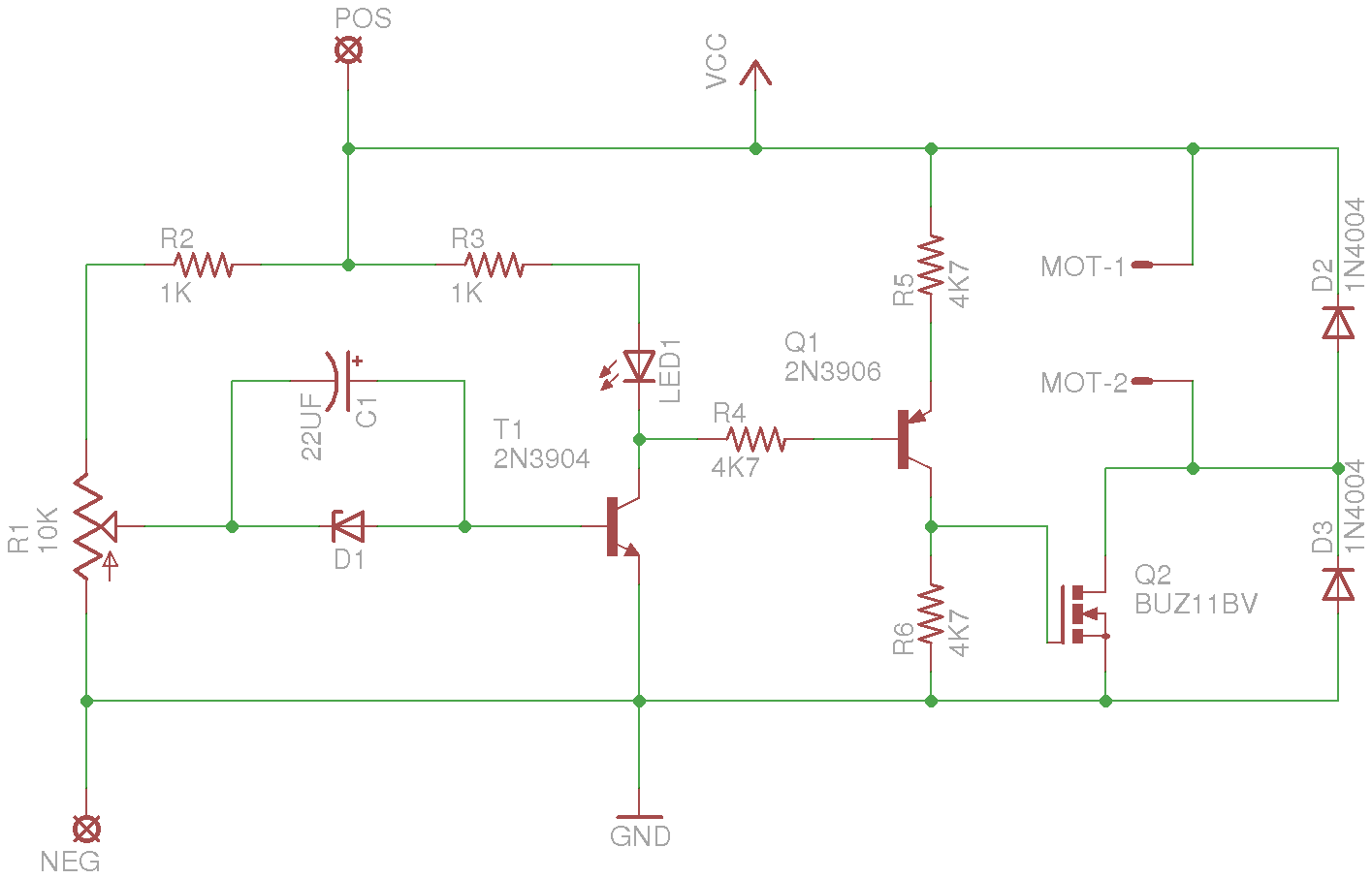 Low Battery Motor Shut Off Circuit
