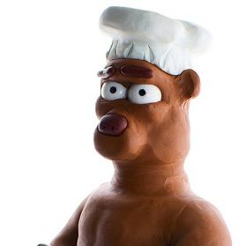 How to make a claymation: removing excess weight