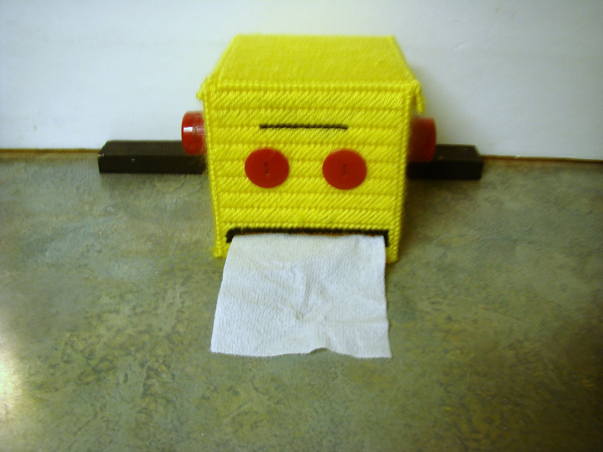 Instructables Robot T.P. Dispenser