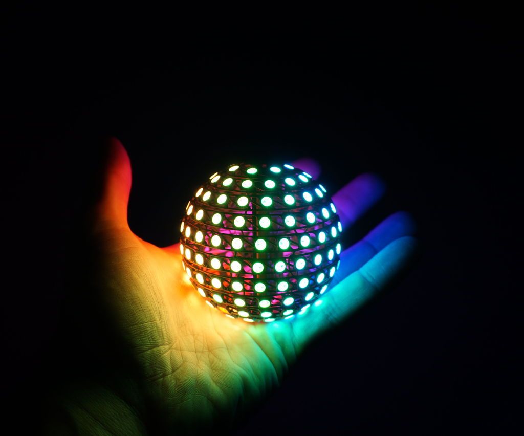 Freeform LED Sphere 12 Steps (with Pictures) Instructables