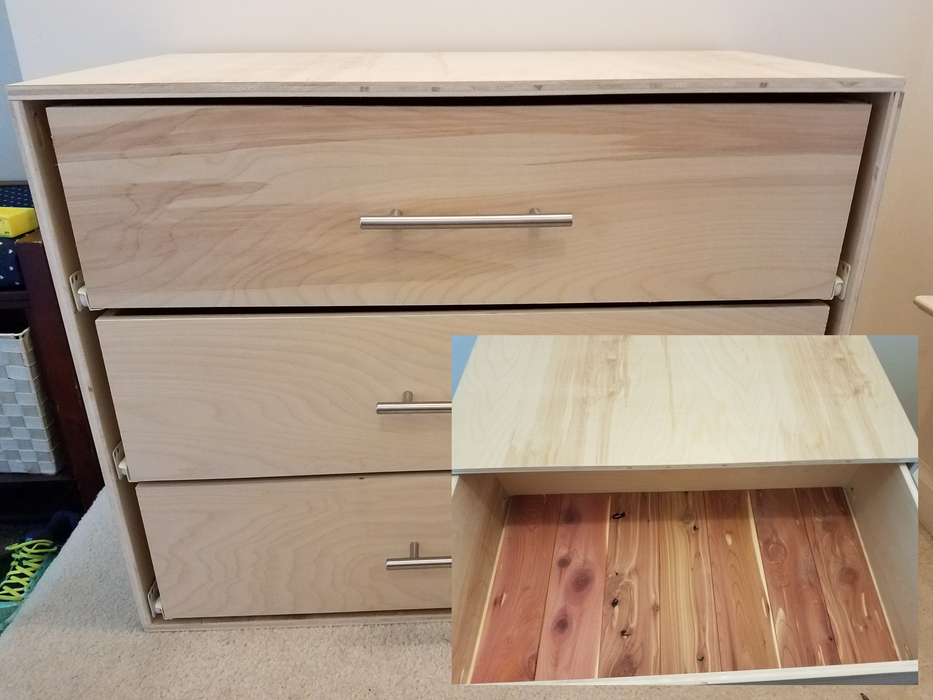 cedar lined dresser Dresser Cedar Lined Bottom Drawers
