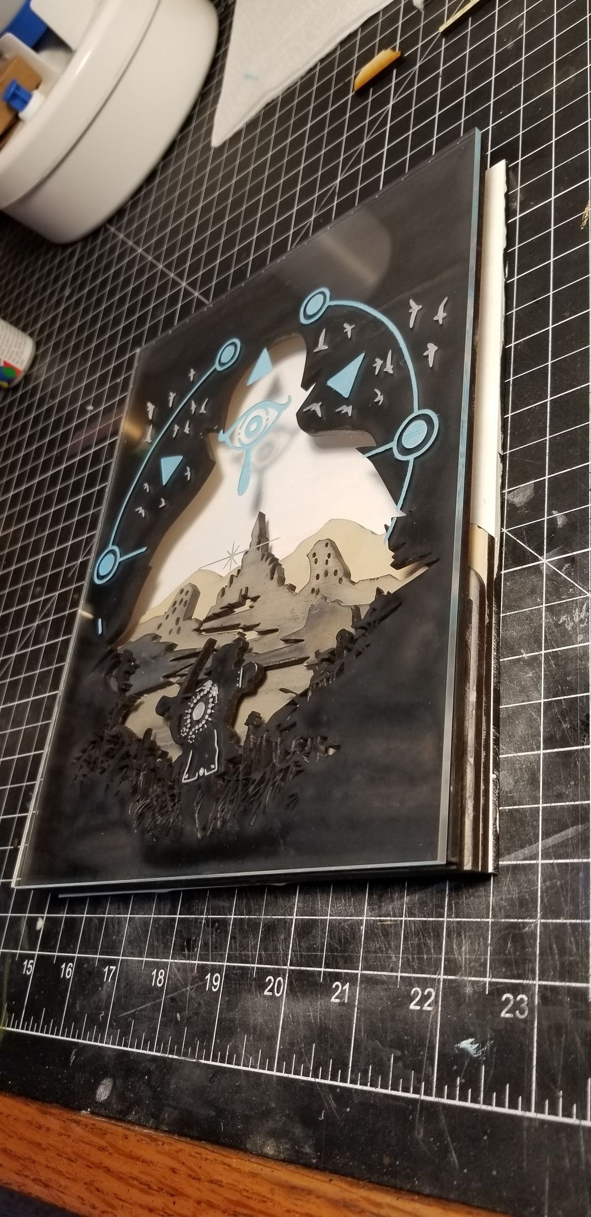 Legend of Zelda - Breath of the Wild Shadow Box : 7 Steps