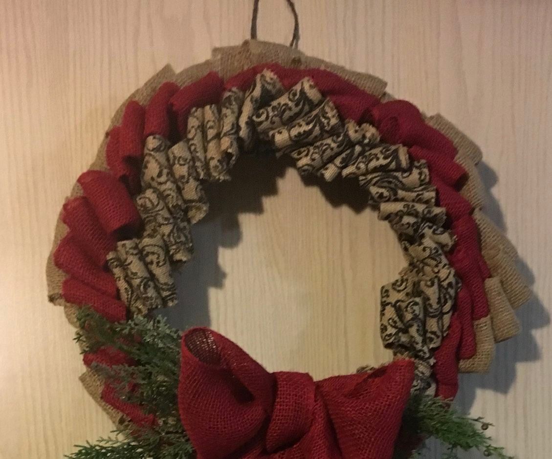 DIY Holiday Wreath