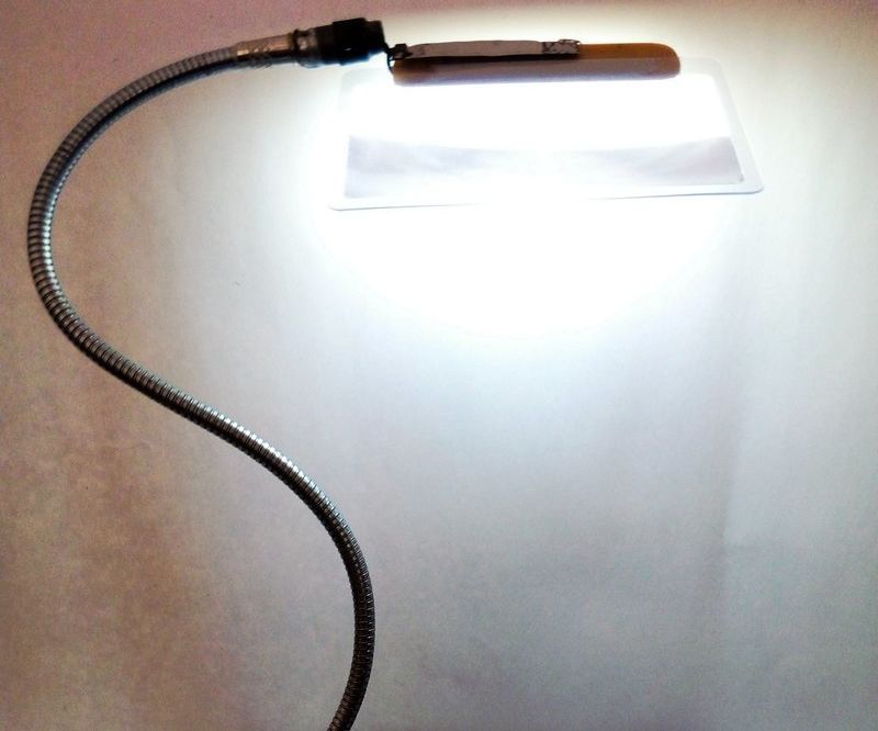 Gooseneck Light and Magnifier