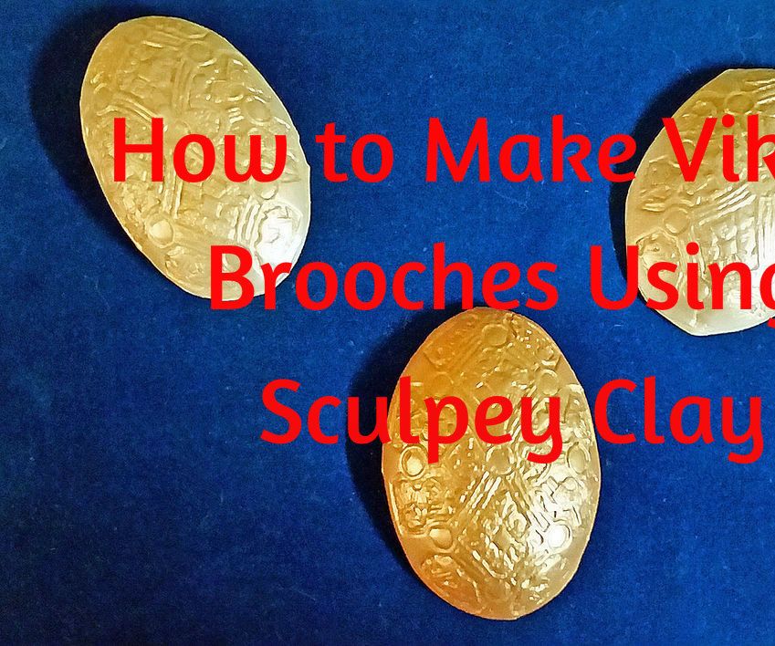Viking Brooches Using Sculpey Clay