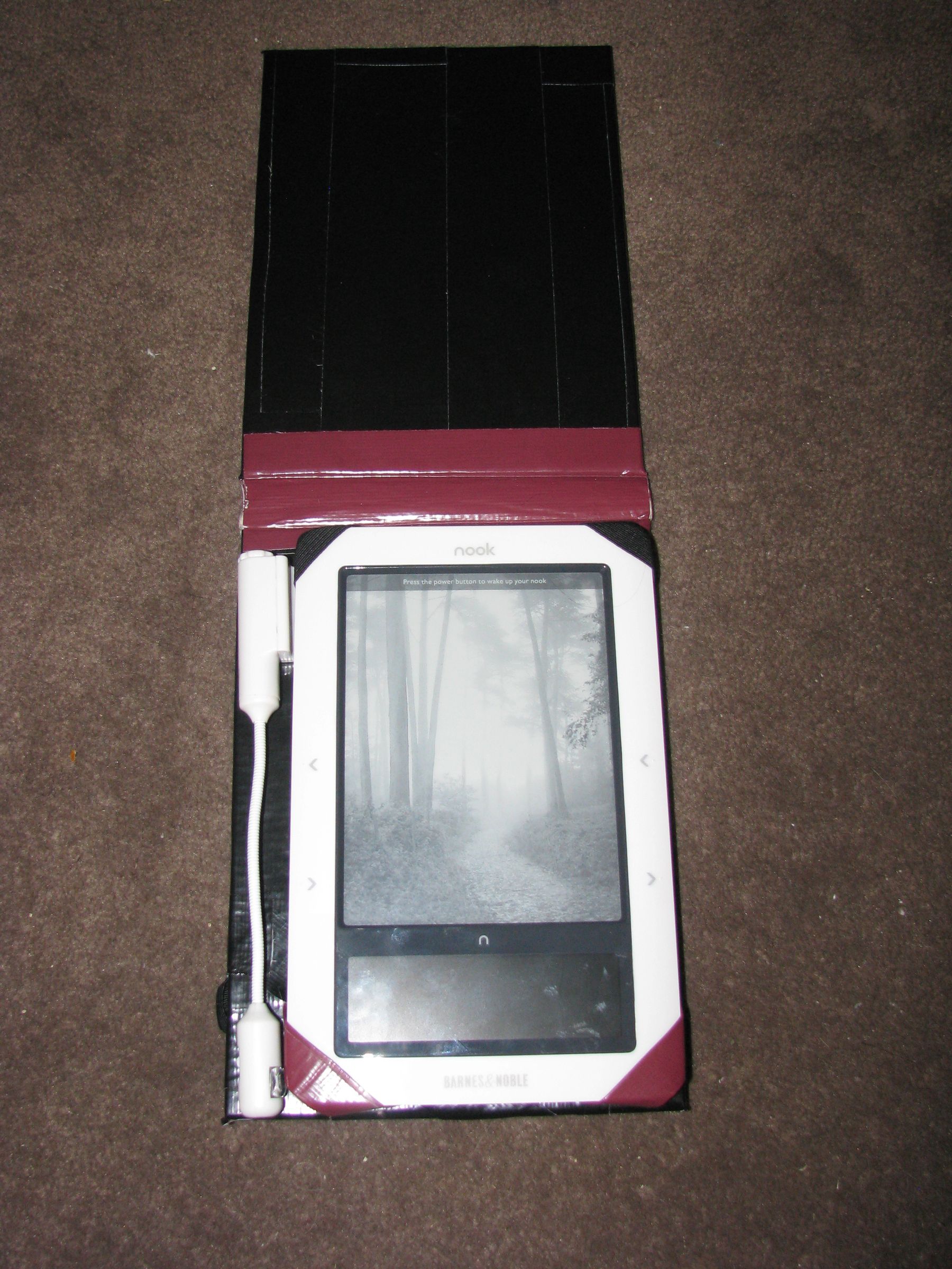 Duct Tape E-reader Flip Cover