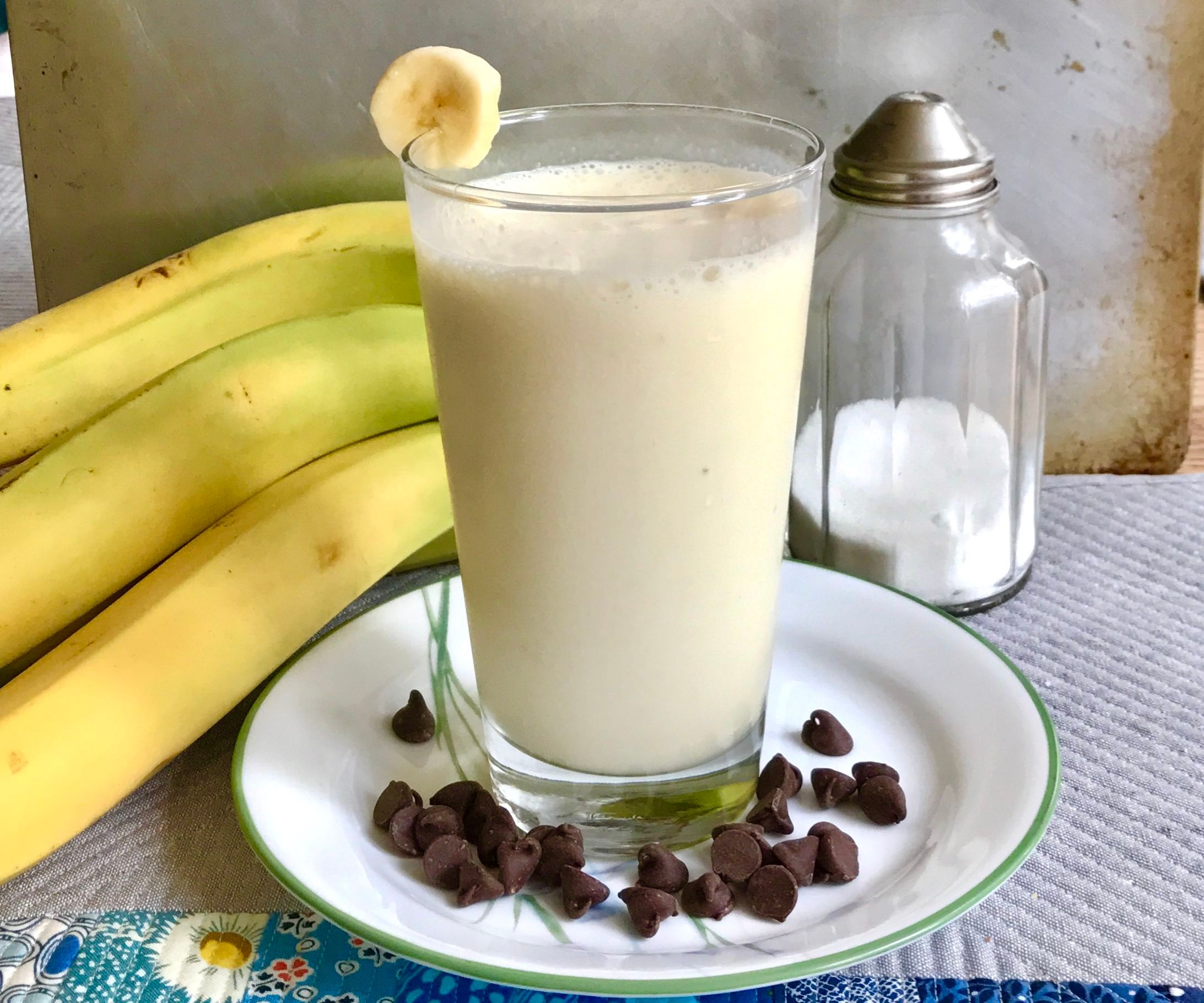 3 Step Banana Milkshake
