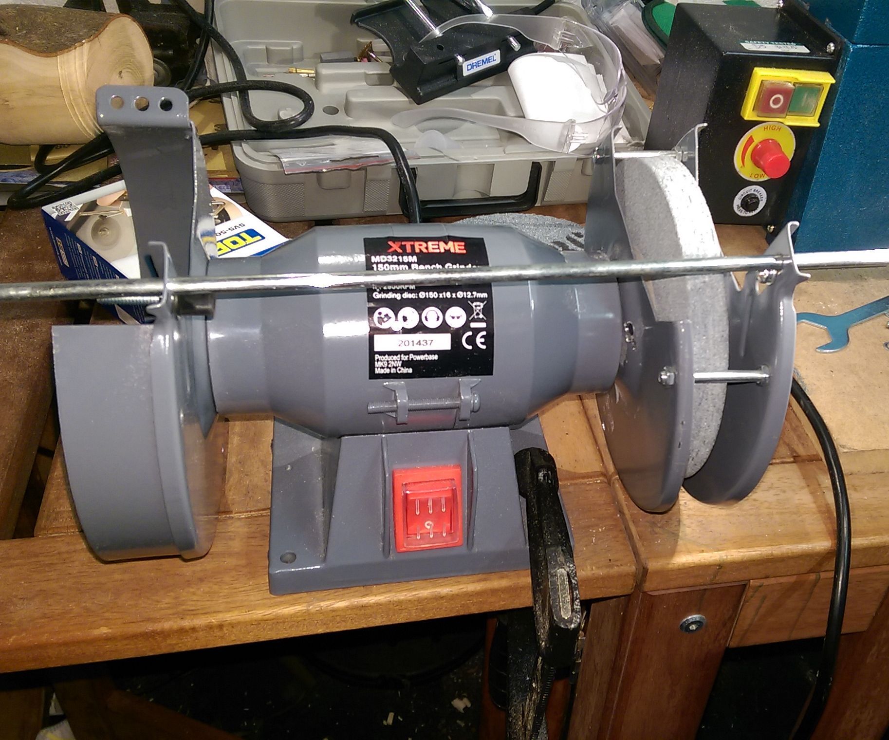 DIY Lathe Gouge Grinder
