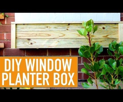 DIY Window Planter Box