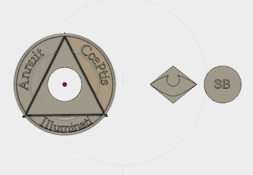 Illuminati Fidget Spinner 