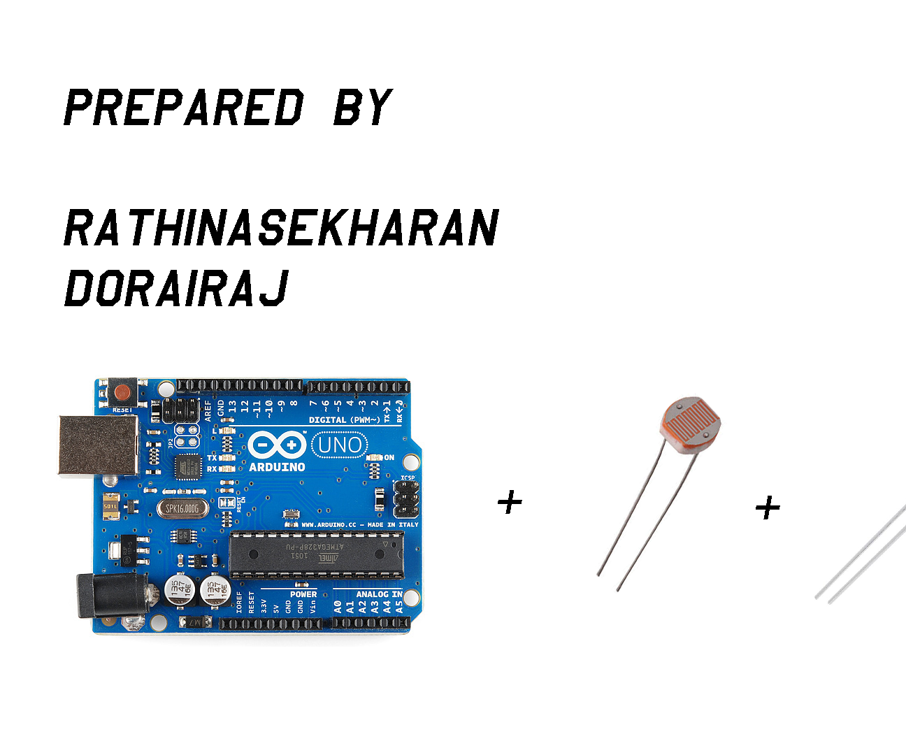 SmartLight Using LDR and LCD (Tinkercad)