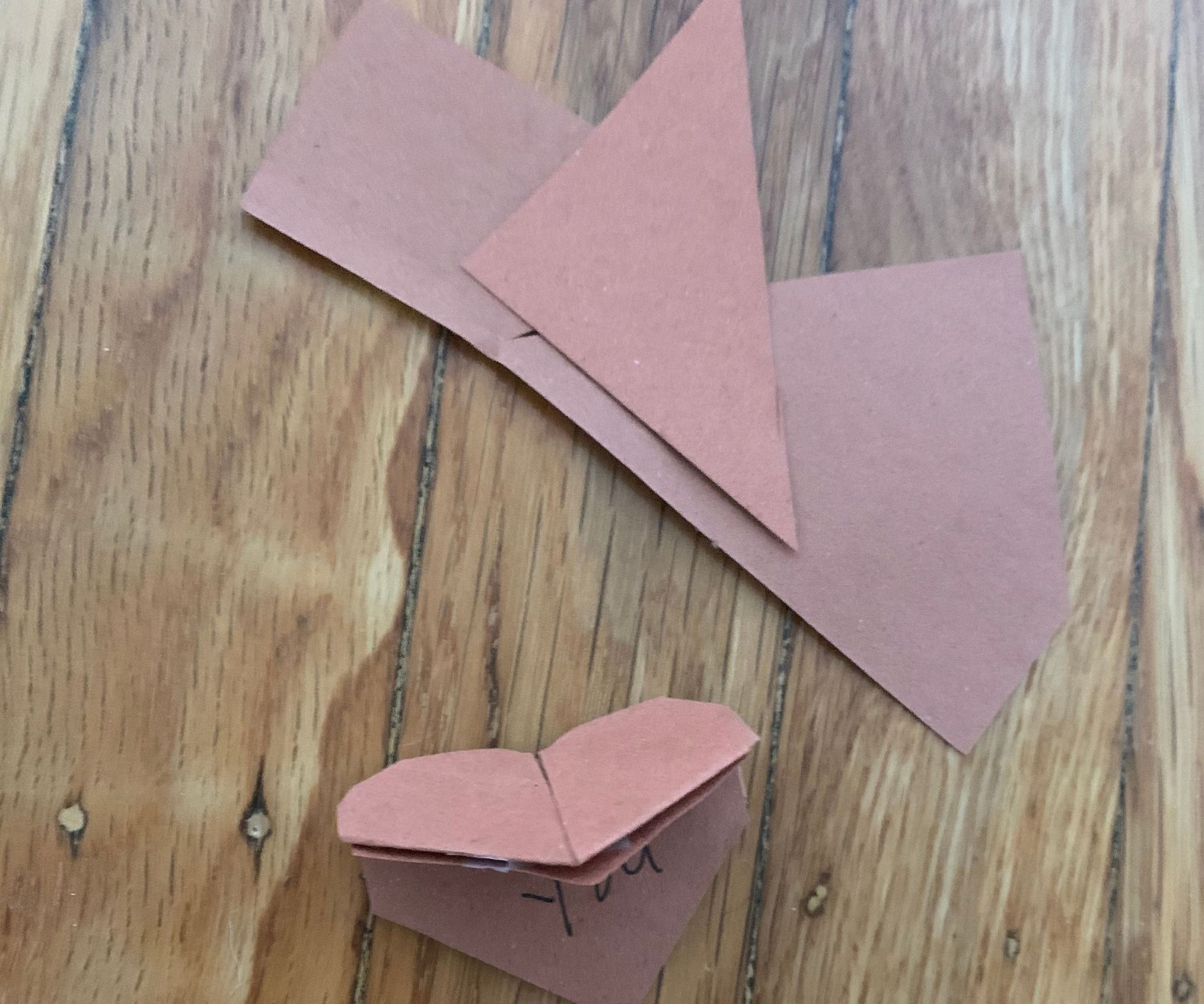 Origami Heart Card + Holder