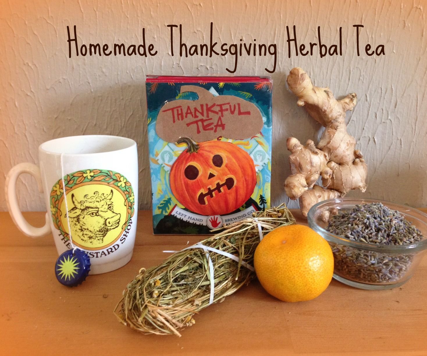 Homemade Thanksgiving Tea Gift