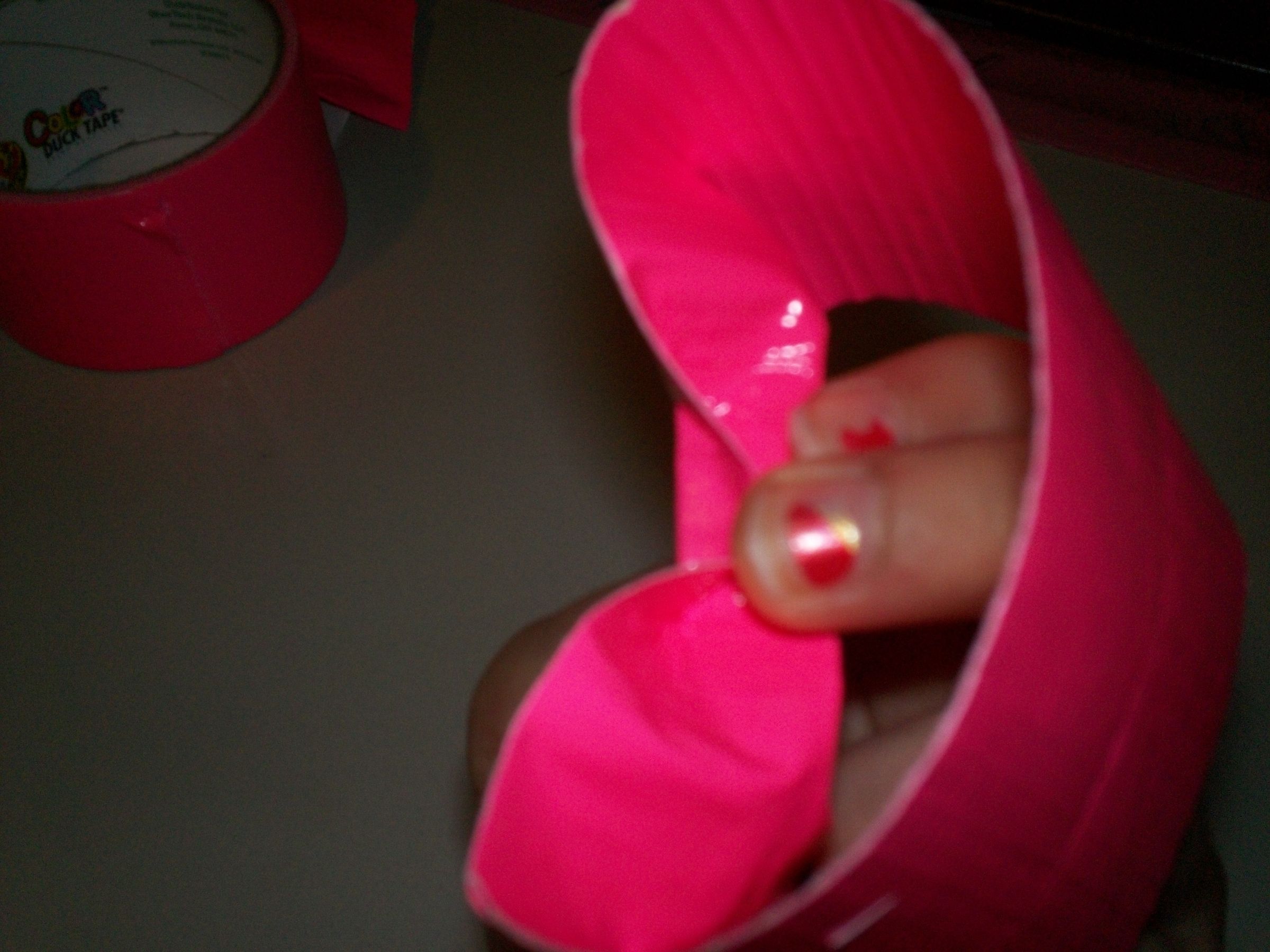 How to Make a Duct Tape Hair Bow 5 Steps Instructables