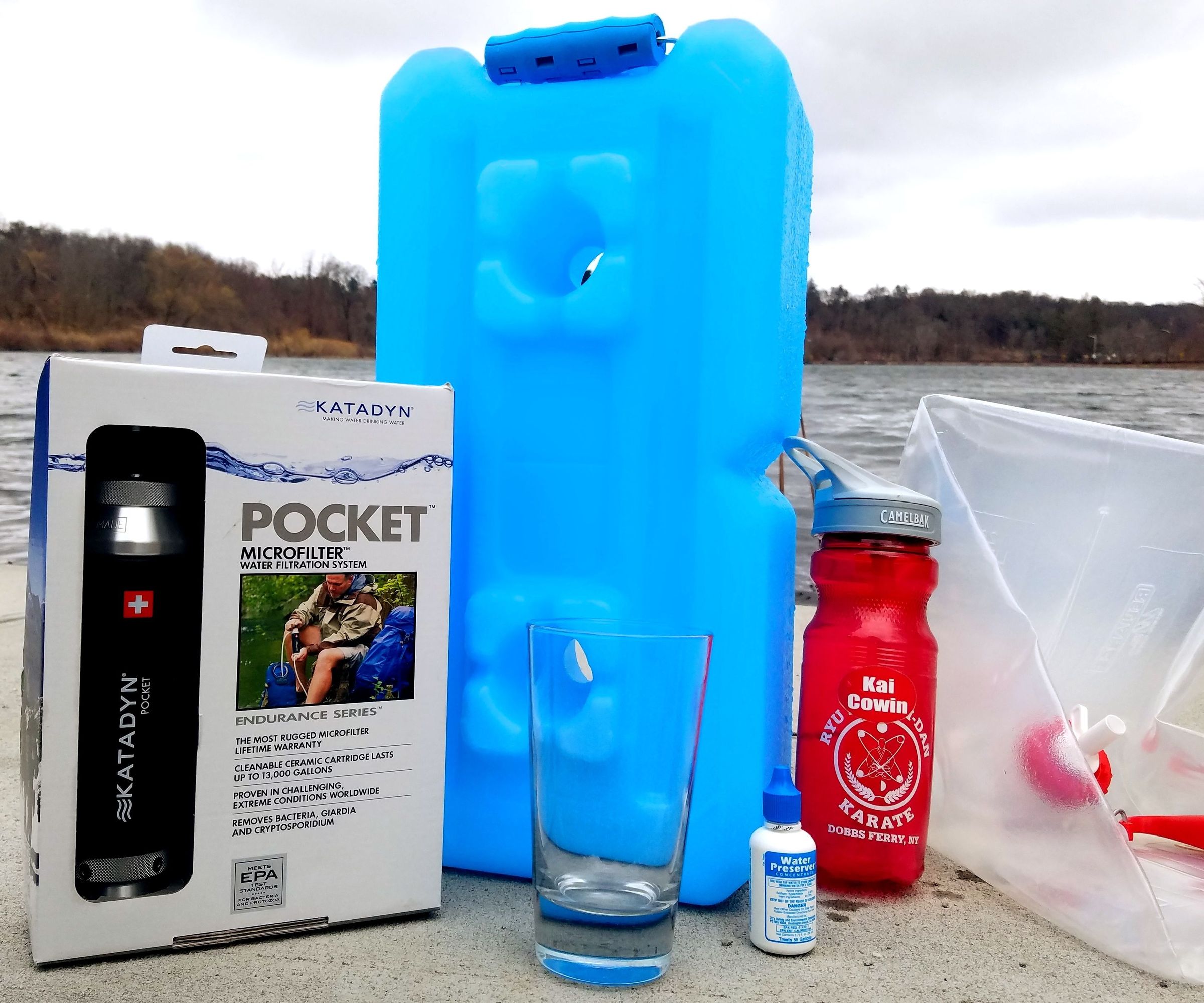 Katadyn Pocket Water Purifier User Guide - Prepping for Disruptive Events