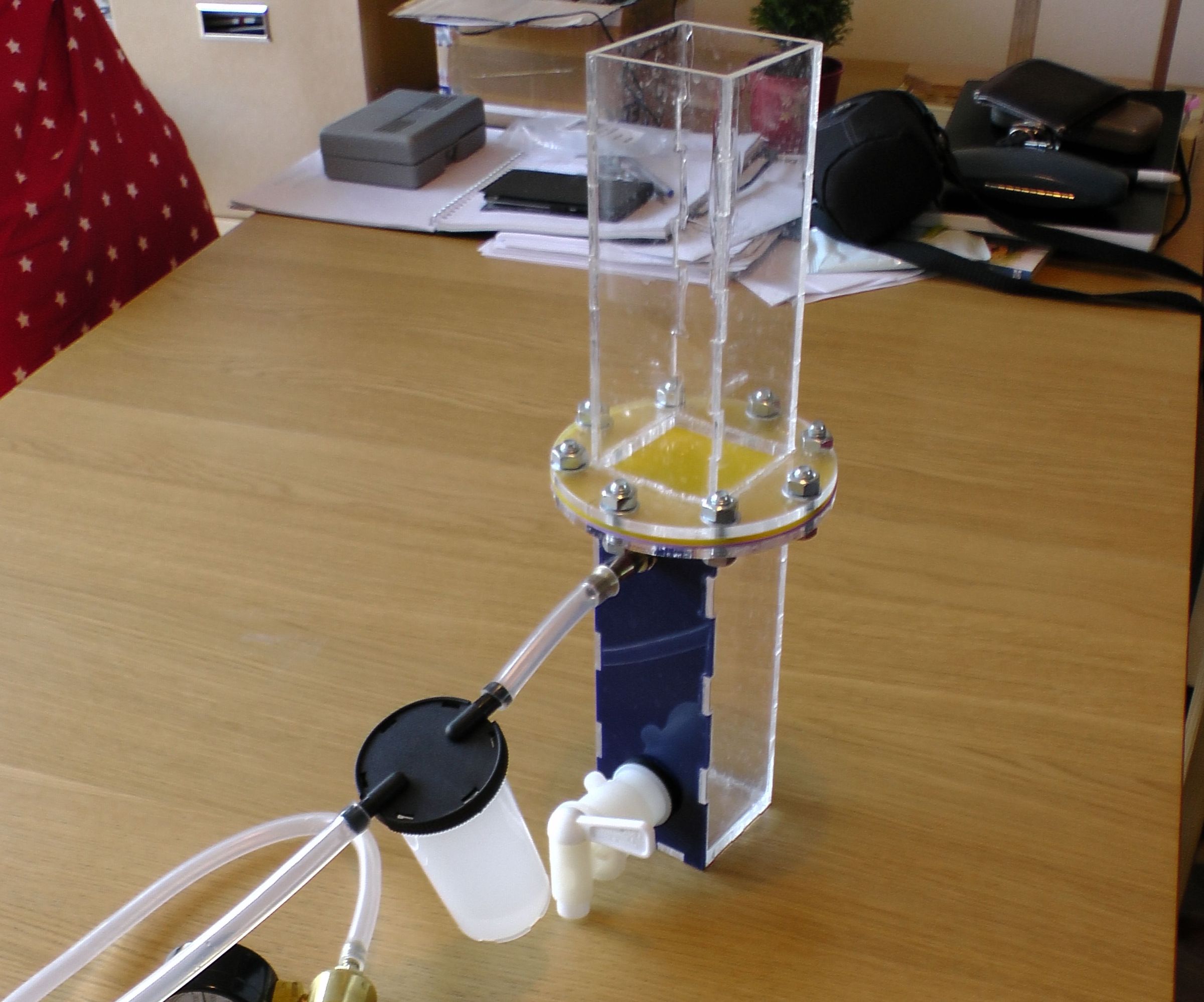 Vacuum Filtration System for Water Quality Tests