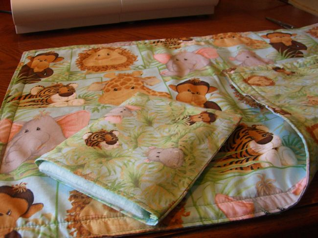 Kid Craft - Baby Doll Quilt and Pillow Set