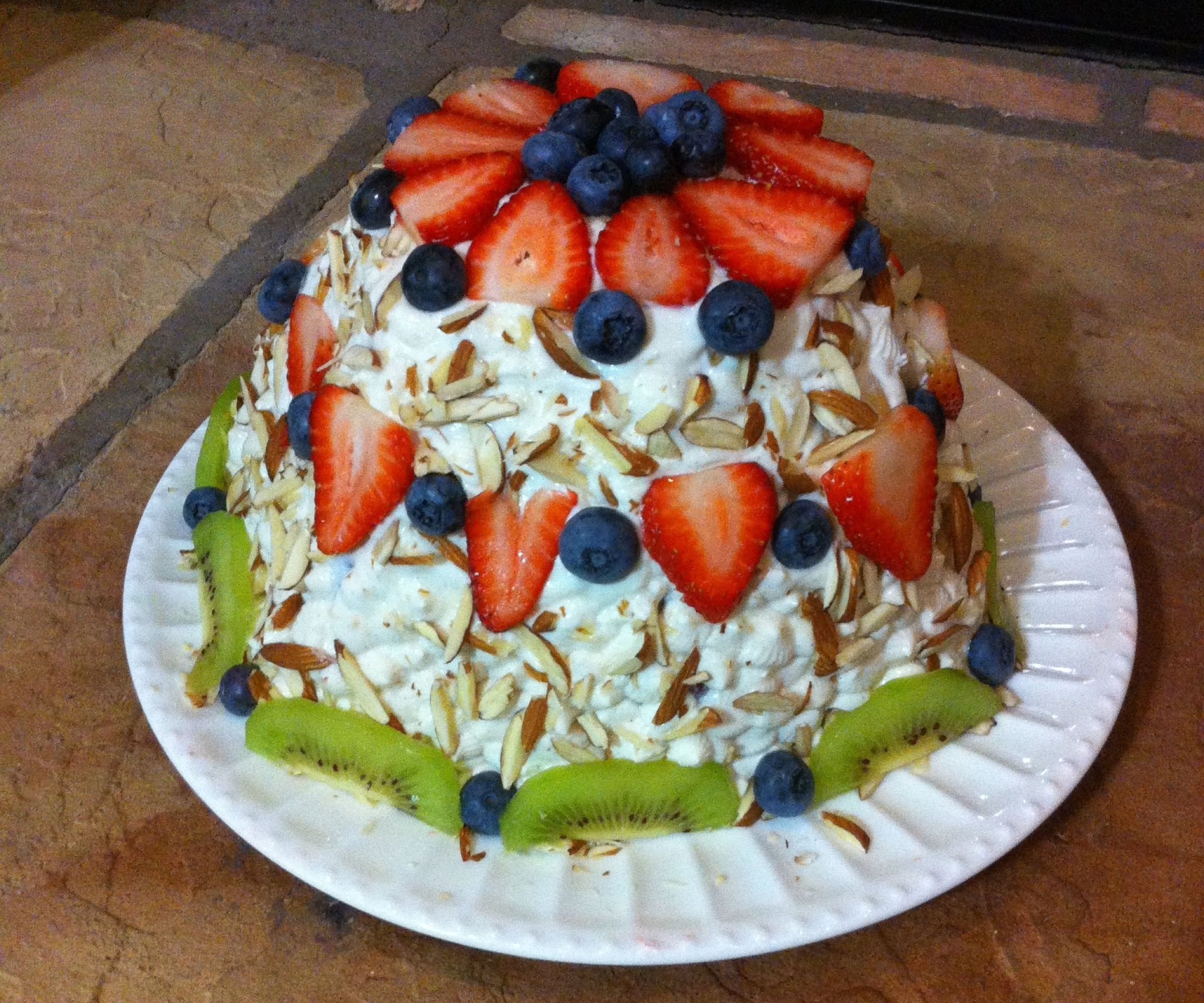 Fruity Watermelon Cake