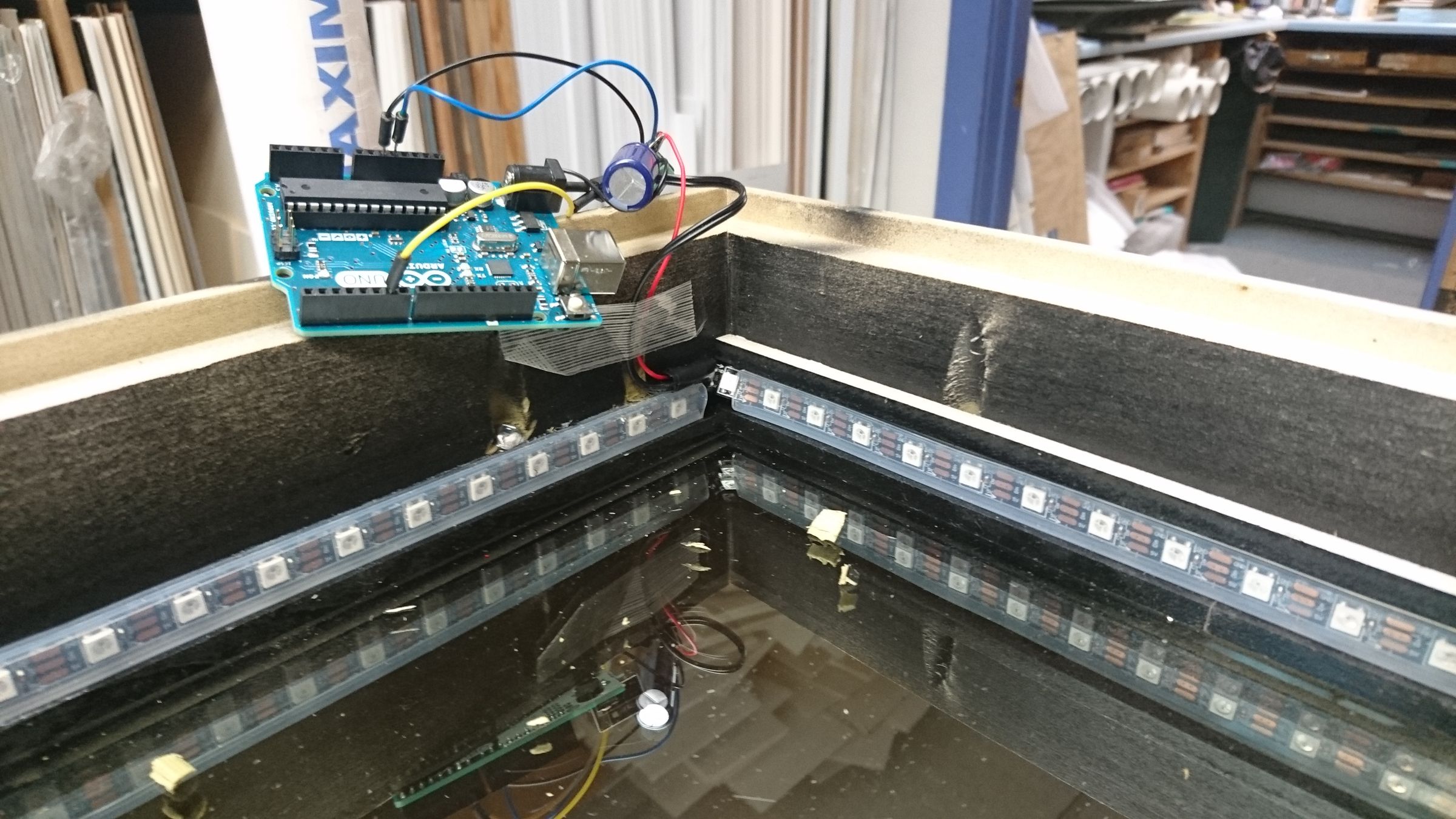 Make a Programmable RGB LED Infinity Mirror With Arduino : 7 Steps ...
