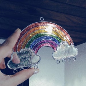 UV Resin and Glitter