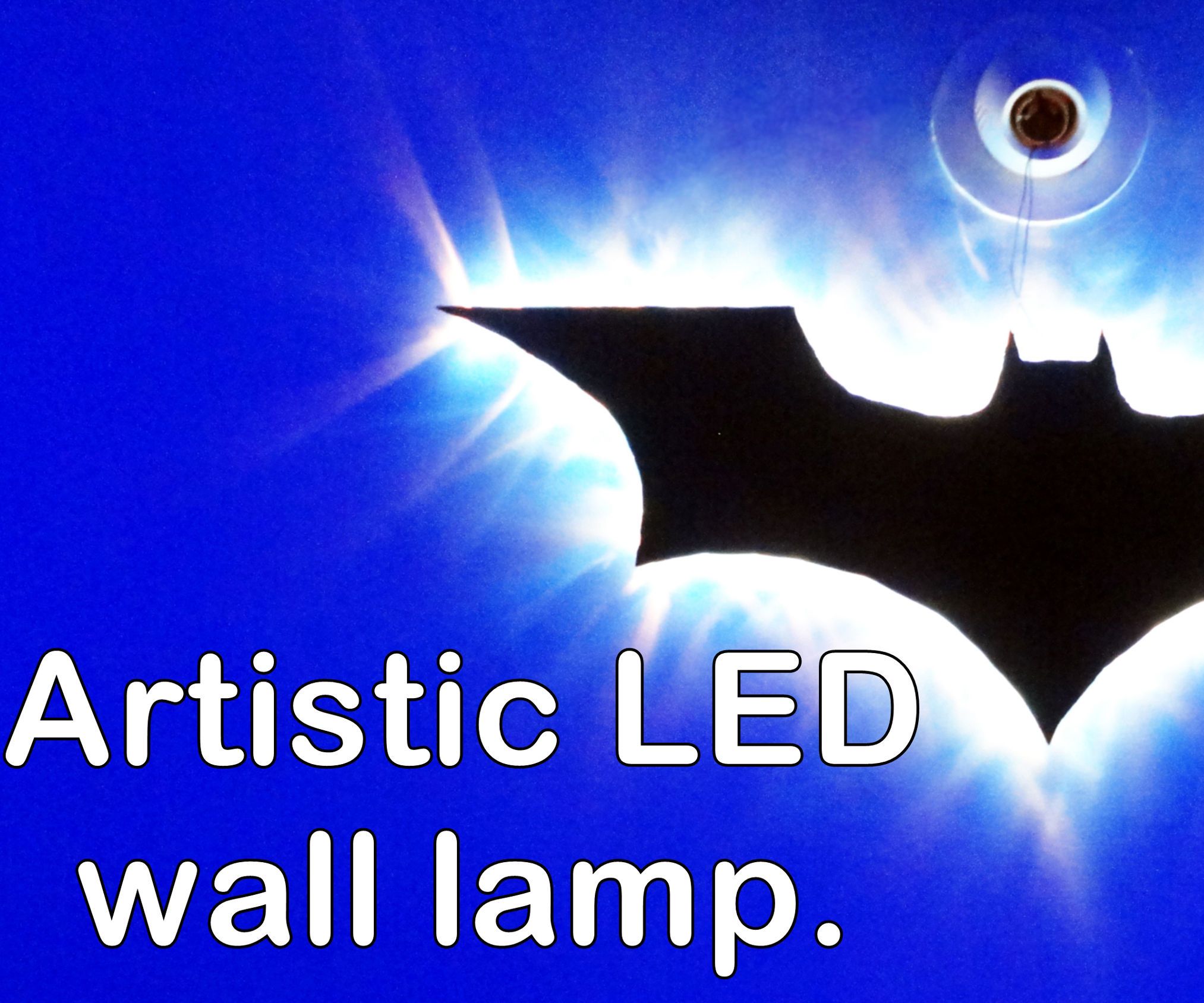 Artistic LED wall lamp