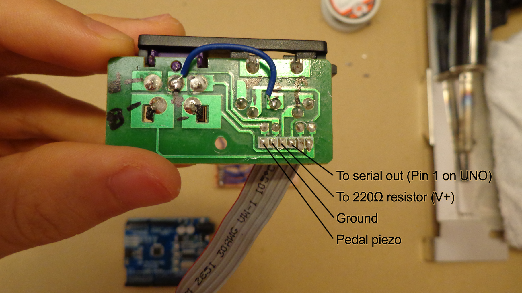 Convert Rockband Controller to MIDI Drums 9 Steps with Pictures