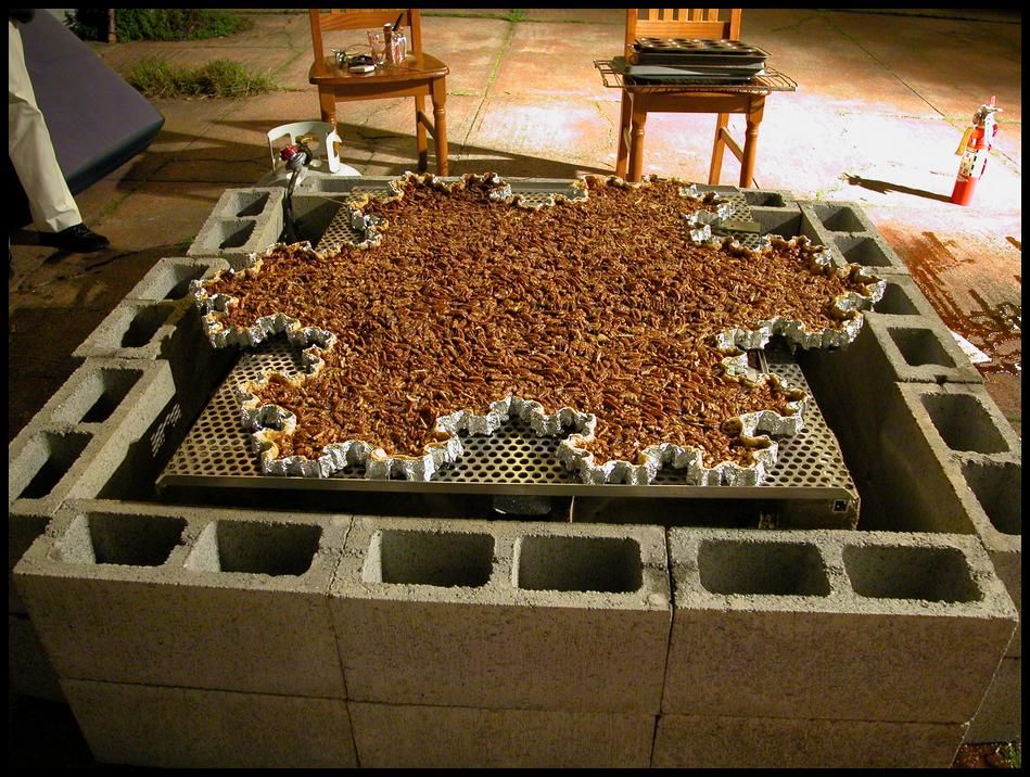 Giant Fractal Pecan Pie