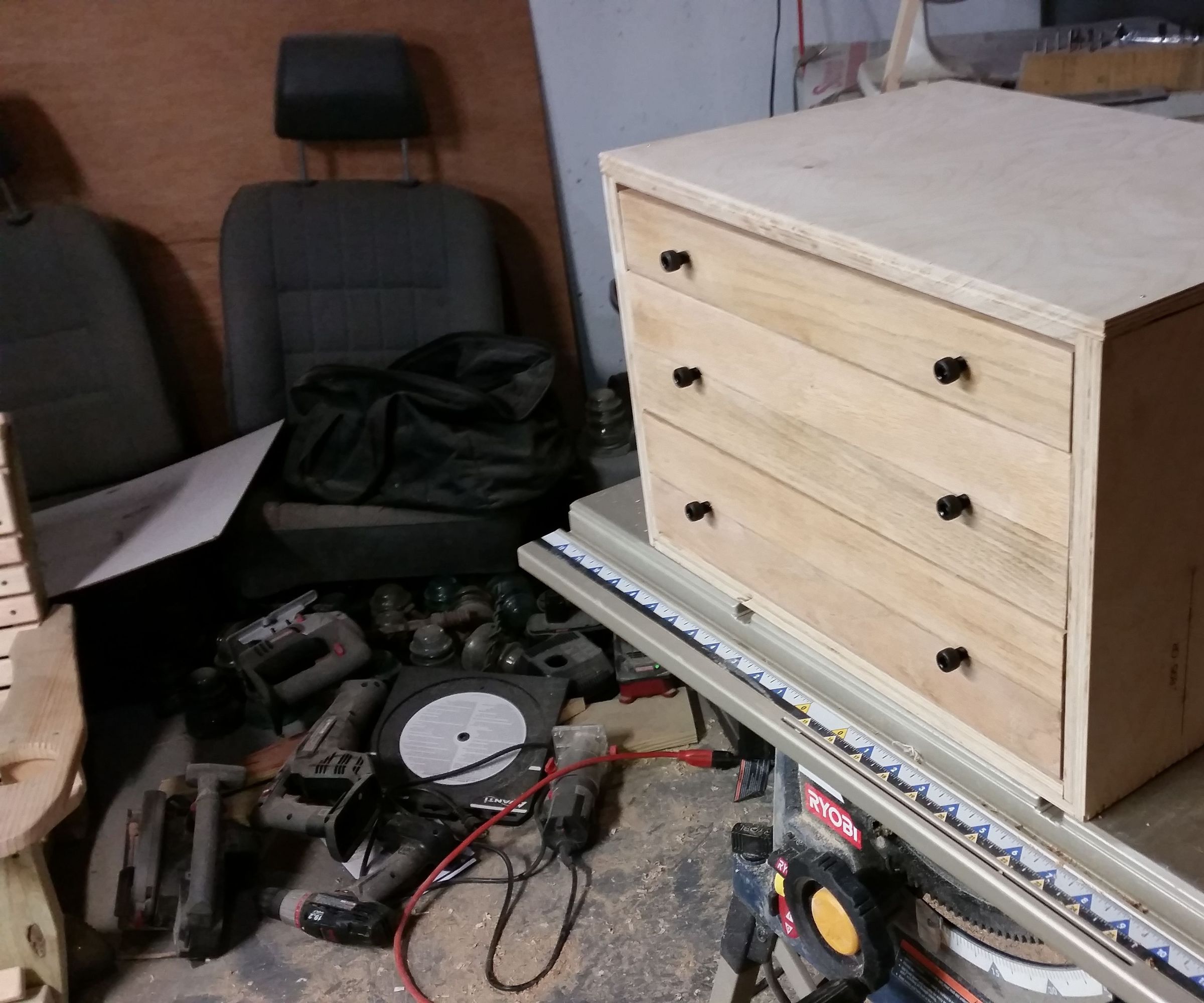 Tool Chest From Reclaimed Parts