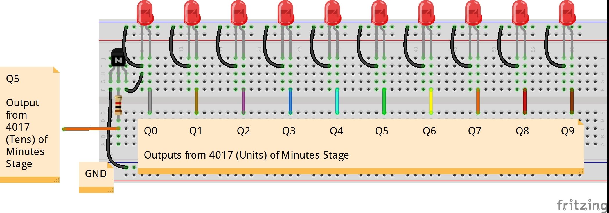 LED Clock Using 555 and 4017 (No Programming Needed) : 8 Steps (with