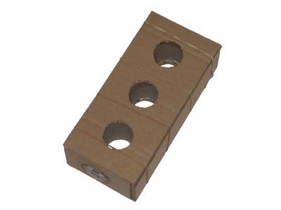 Assembly of the Cardboard Form:final Step