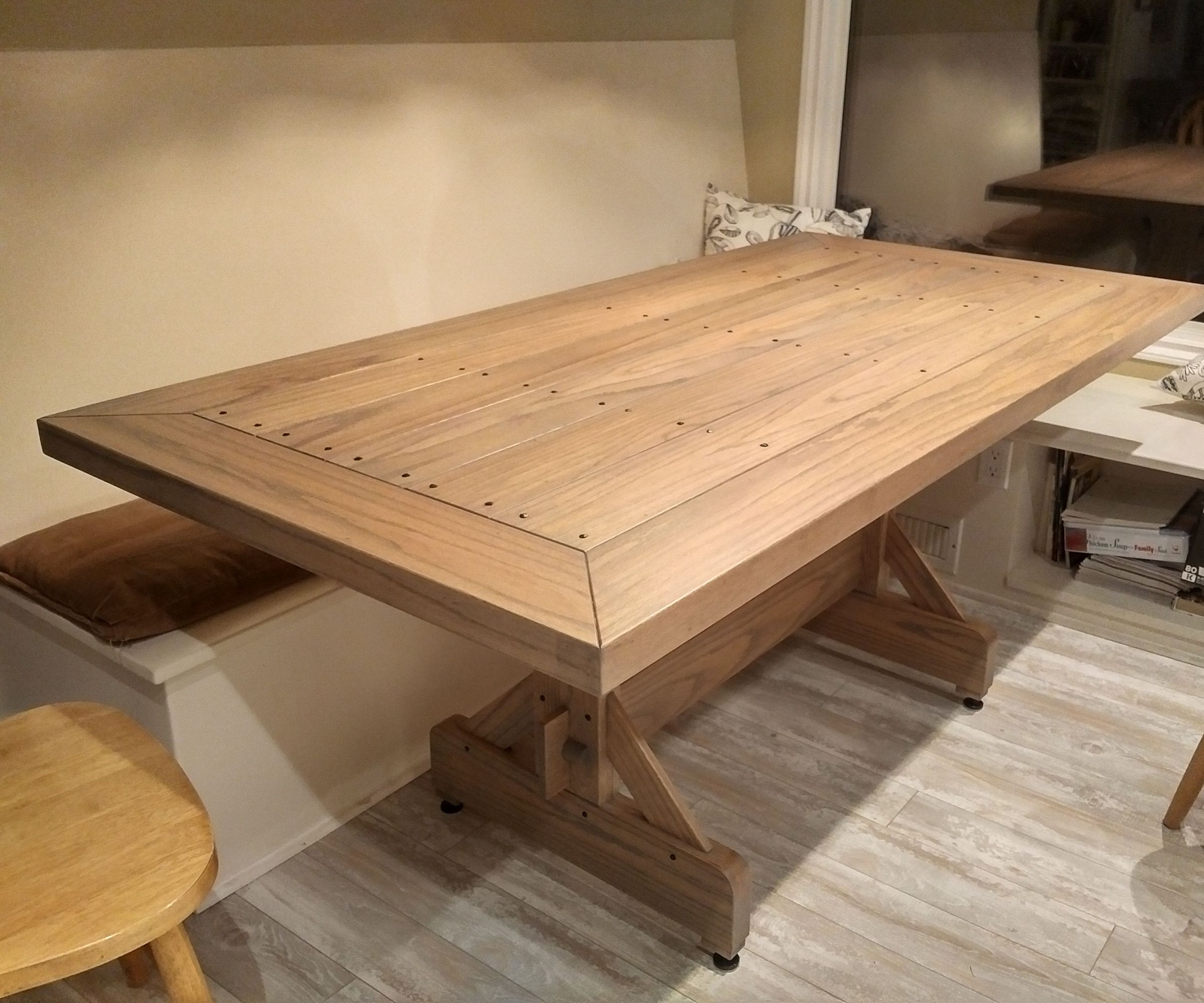 Dining Table From Recycled Material