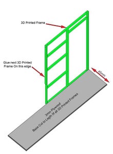 Larder/fridge/Oven Unit Carcass Construction