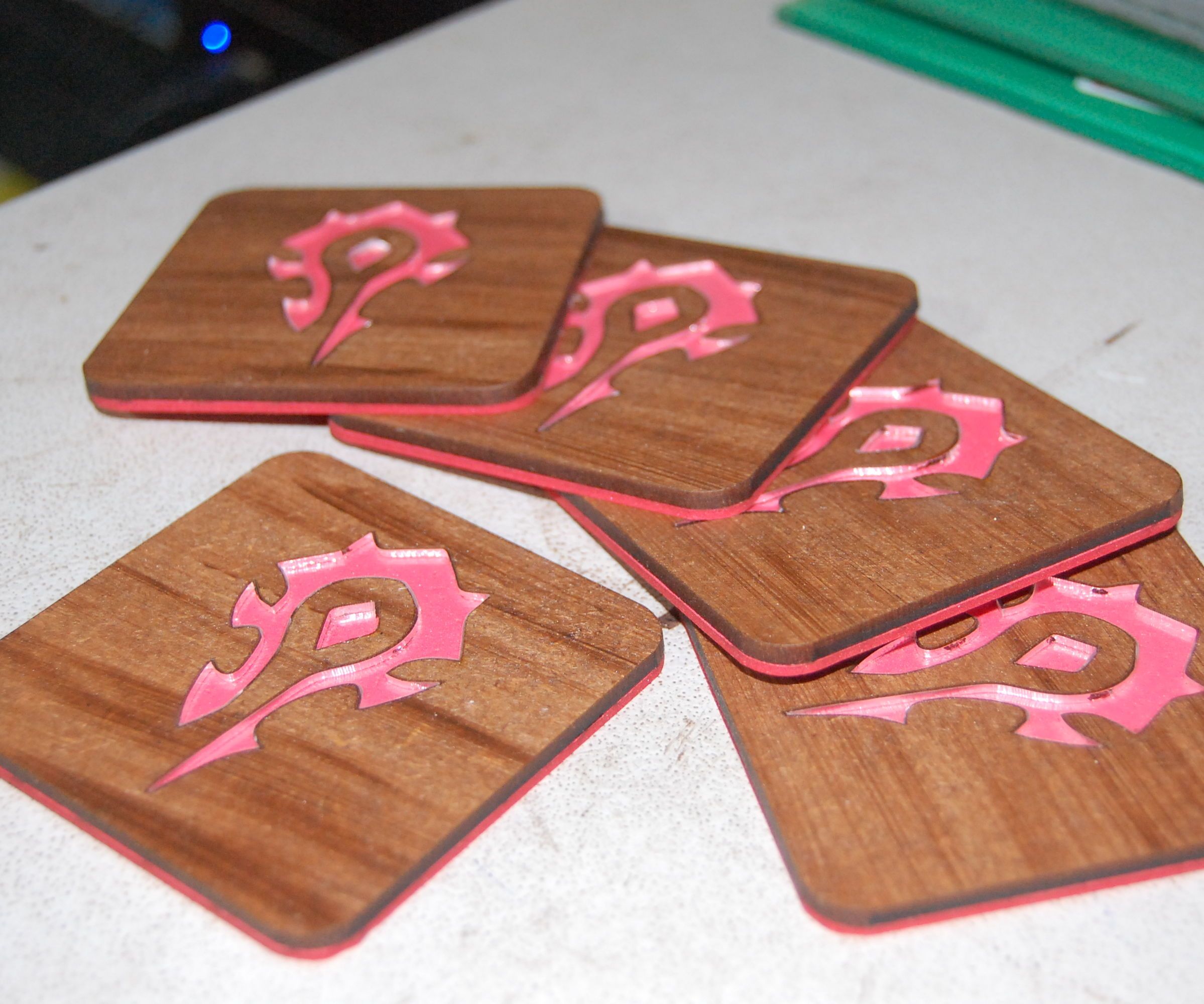 WOW Horde Coasters