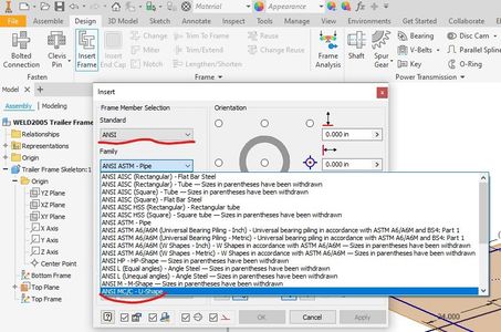 Overview: Autodesk Inventor Frame Generator Trailer : 29 Steps ...