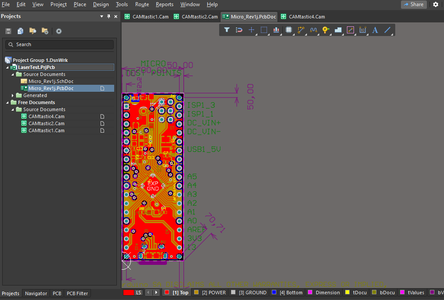 Export Gerber File From Board Layout