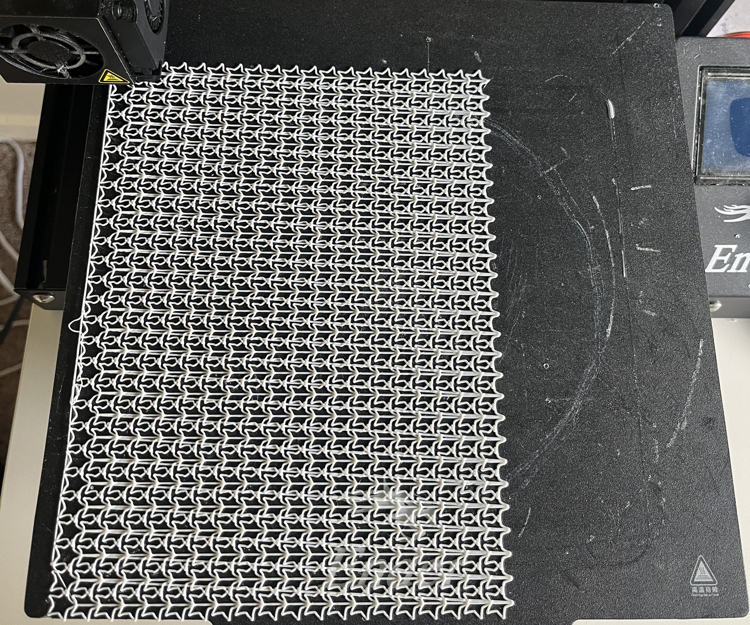 3D Printed Star Fabric