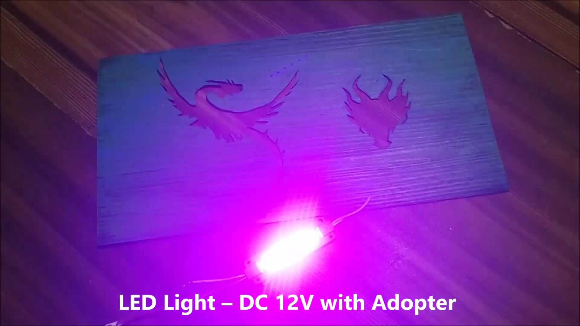 How to Make Backlit Pallet Wall Art 3 Steps Instructables