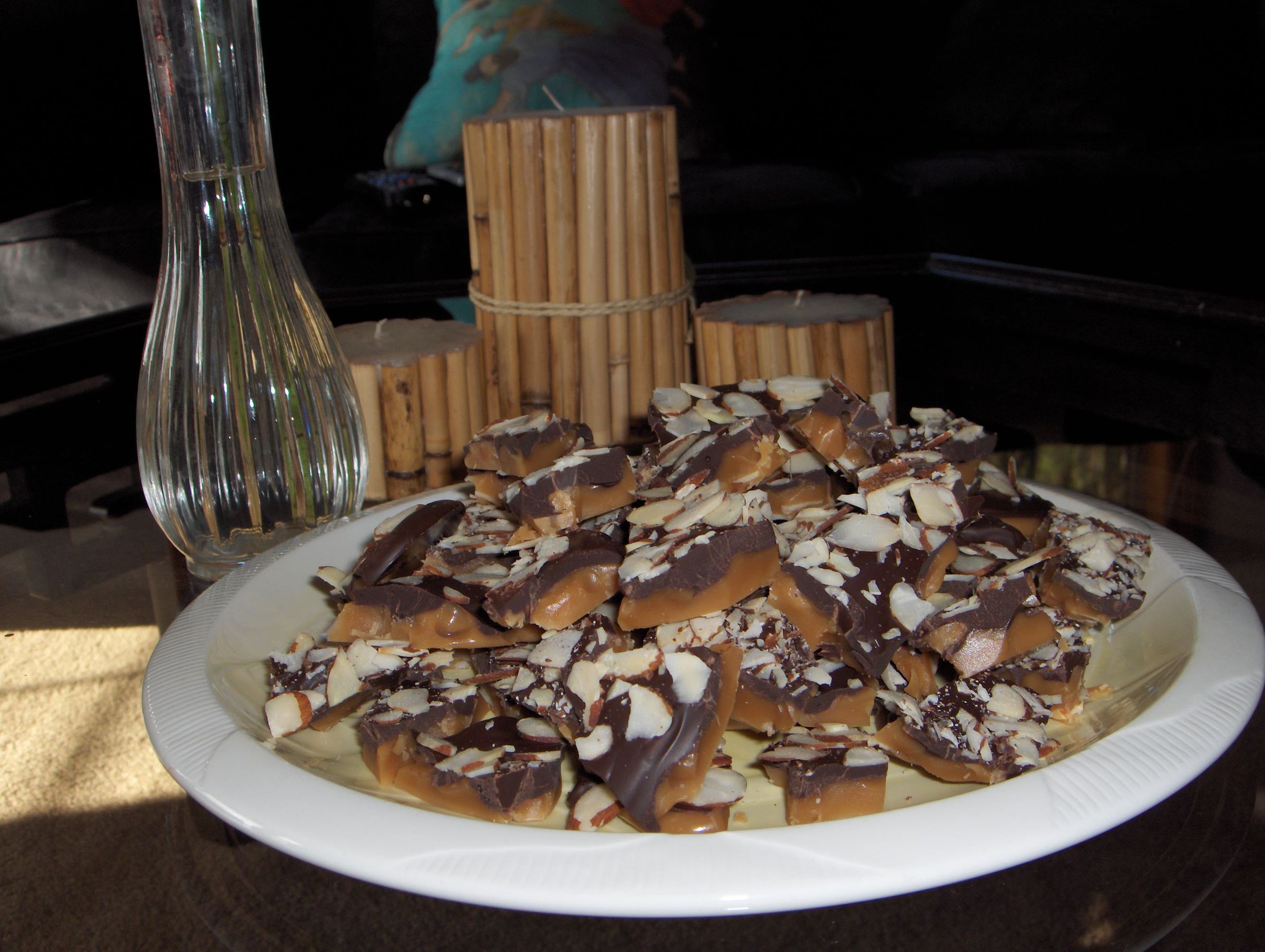 A Christmas Gift - the Infamous Benson Family Sinful Almond Roca Recipe
